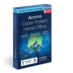 Acronis Cyber Protect Home Office Advanced 1 Year Subscription for 1 Computer + 500GB Acronis Cloud Storage - Digital Download