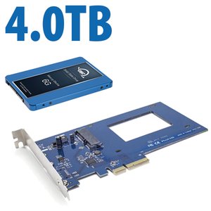 DIY Kit: OWC Accelsior S + 4.0TB Extreme Pro 6G Solid-State Drive Bundle.